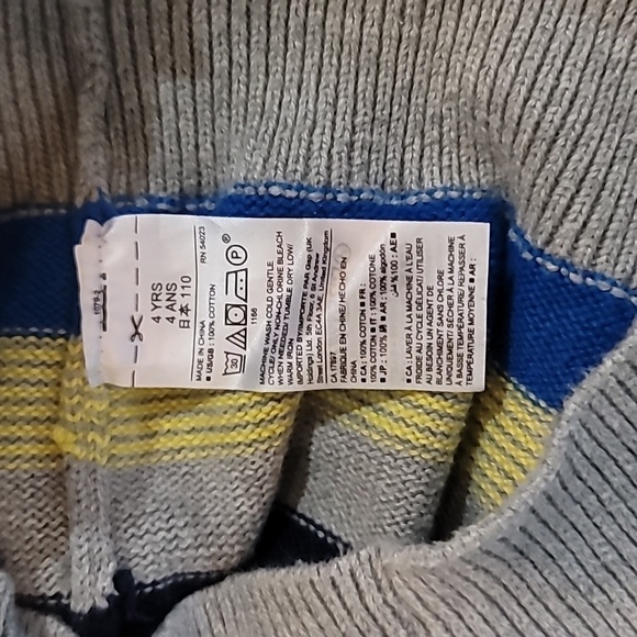 Gap Knit Striped Sweater Colourful crewneck sweater - Picture 5 of 6